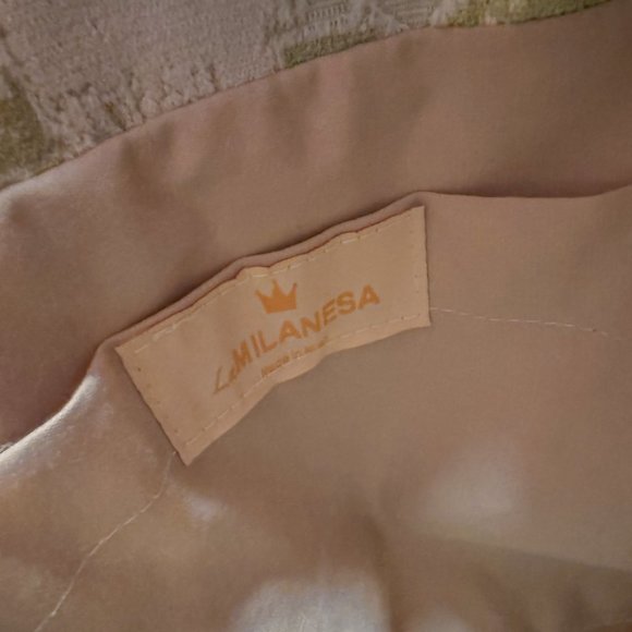 La Milanesa Brenda jacquard tote In Green - Picture 16 of 16